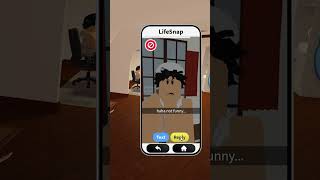 ROBLOX SNAPCHAT TROLLING PART 10😭👻 funny robloxmemes meme viral roblox [upl. by Nyrmak]