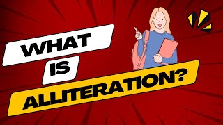 Alliteration  Literary Devices  Poetic Devices  What is Alliteration [upl. by Abbub224]