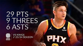 Grayson Allen 29 pts 9 threes 6 asts vs Kings 2324 season [upl. by Stanleigh]