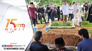 Tun Daim selamat dikebumikan  15 MINIT MMTV 13 November 2024 [upl. by Ednyl]