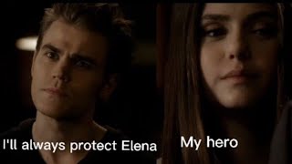 Stefan being a protective boyfriend for Elena [upl. by Micki836]