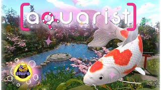 Aquarist Gameplay FR  DLC JAPANESE GARDEN Découverte en Détail 🔍🐠 [upl. by Bravar460]