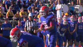 UWPlatteville Homecoming Football Highlights vs UWRiver Falls [upl. by Nelleyram]