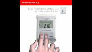 Honeywell Rondostat Energy HR25 Heizkörperthermostat  Weitere Einstellungen [upl. by Geibel]