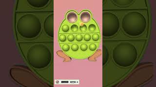 🐸🐸 PopGame video popit fidget satisfying fidgettoys emoji viralvideo [upl. by Musa548]