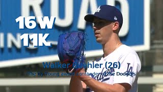 Oct 3 Walker Buehlers pitches MLB highlights 2021 [upl. by Adnuhsal886]