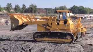 Caterpillar Cat 983 in action [upl. by Ellesij]