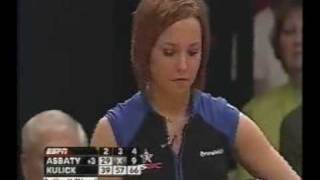 2007 USBC Queens Final Match Kulick vs Asbaty 1 [upl. by Aerdnna]