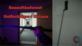 Sonsoftheforest Katana  Golfschläger Location sonsoftheforest location viralvideos foryou [upl. by Rehteh149]