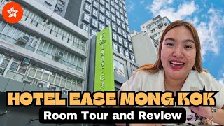 HOTEL EASE Mong Kok  Hong Kong Room Tour and Review [upl. by Eadnus]