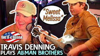 Travis Denning Talks About His Debut Album And Plays Some Allman Brothers Band [upl. by Wickham961]