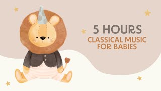 Classical Music for Babies  5 HOURS  Mozart amp Schubert [upl. by Brill]