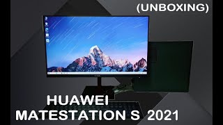 Unboxing Huawei Matestation S 2021 [upl. by Bikales359]