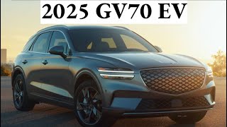 2025 Genesis GV70 EV Trims Key Features amp More [upl. by Lemak508]