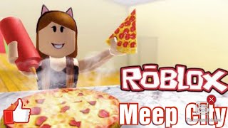 TUTORIAL  Ordering a Pizza in Meep City  Roblox read description [upl. by Rosalynd296]