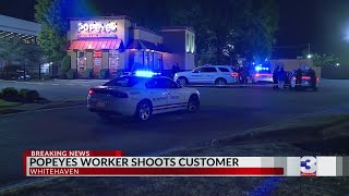 Shooting at Popeyes on Brooks Road [upl. by Enner213]