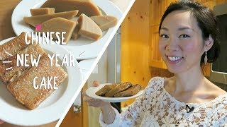 Vanishing Home Recipes Nian Gao Rice Cake amp Hainanese Yi Bua Coconut Kueh [upl. by Ceil298]