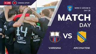 SERIE D GIRONE B  Varesina  Arconatese LIVE [upl. by Amein301]