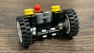 Ultra Compact LEGO Steering System Suitable for City Vehicles [upl. by Omrellug59]