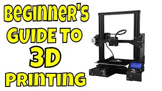 Getting Started with 3D Printing using Creality Ender 3 [upl. by Lenhard]