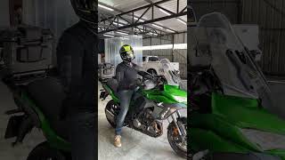 Kawasaki Versys 1000 SE Stock Exhaust sound 😍👌🏼 [upl. by Ahsino312]