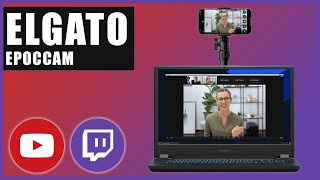 Elgato EpocCam Handy als Webcam für OBS Streamlabs Skype Discord Zoom und Microsoft Teams [upl. by Ruhtracam]