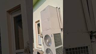 ac installation hitachi spacemaker 4tr 1ph shortsvideo airconditioning viralvideo electrical [upl. by Calypso]