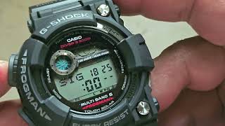 Casio frogman GWF1000 review [upl. by Sherris81]