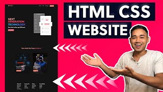 HTML CSS and Javascript Website Design Tutorial  Beginner Project Fully Responsive [upl. by Anos460]