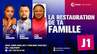 La restauration de ta famille  J1 PasteurJoëlle Kabasele [upl. by Tremml198]