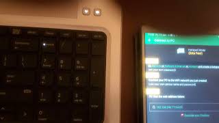 How to connect a phonetablet to a computer without a USB cable [upl. by Airtemad335]