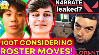 N4RRATE LEAKS 100T Discussions Roster DRAMA Continues 😤 VCT News [upl. by Emilie451]