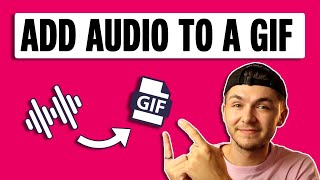 How To Add Audio To A GIF [upl. by Akkimat]