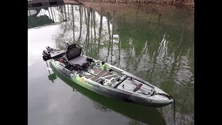 Dual Trolling Motor Thrusters with Wireless Controller Kayak Field Test [upl. by Lontson194]