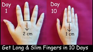 Lose Finger Fat in 1 Week  Simple Exercises to Get Long Fingers  Slim Fingers  Thin Fingers [upl. by Genovera]