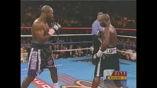 James Toney vs Evander Holyfield  Toney Destroys a Legend [upl. by Nodgnal]