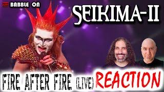 FIRSTTIME REACTION SEIKIMAII  FIRE AFTER FIRE Live Japanese rock band jrock jmetal 🔥🤘😁🤘🔥 [upl. by Hazmah786]