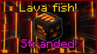 How to LAVAFISH in STRANDED  Hypixel Skyblock [upl. by Kcirdorb331]