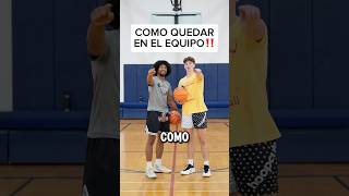 VAS A QUEDAR EN EL EQUIPO‼️ basketball baloncesto basket viralshorts shorts fyp nba ncaa [upl. by Nej]