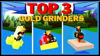 TOP 3 Gold Grinders In Build A Boat For Treasure [upl. by Annawot]