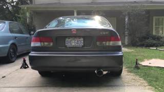 1998 Honda Civic Yonaka catback [upl. by Dominus729]