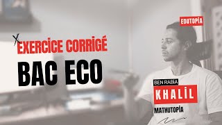 EXERCICE MATRICE CORRIGE BAC ECO PRINCIPALE 2022 Correction détaillée [upl. by Hun]