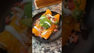 Simple Chicken Enchiladas ❤️ recipes easymeals chickenenchiladas hoemade [upl. by Kotto774]