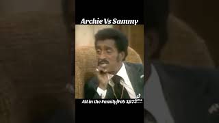 Is there a better Duo than Archie Bunker amp Sammy Davis Jr  1972 classic laugh comedy retro [upl. by Oidiple]