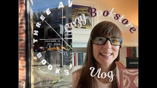 Cozy Bookstore Vlog📚🍁📚 [upl. by Golightly]