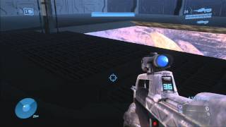 Halo 3 The Ark Launch into Frigate Hangar tutorial [upl. by Oivalf]