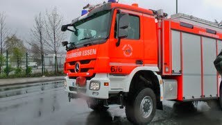 Rüstzug Feuerund Rettungswache 1 Berufsfeuerwehr Essen [upl. by Wilone]