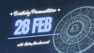 28 February Zodiac Horoscope Birthday Personality amp Traits Revealed [upl. by Townie]