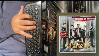 Emilio Cazares  Grupo Cartel  Tutorial De Acordeon De Fa  fyp viral tutorial music acordeon [upl. by Seluj]