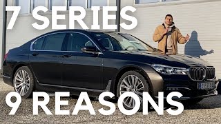 9 Reasons Why You NEED to Buy A G11 BMW 7 Series in 2024 [upl. by Wind]